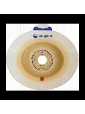 Coloplast 11025 SenSura Xpro, convex light, coupling size 50mm red, cut-to-fit 15-33mm Box/5     