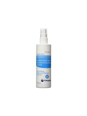 Coloplast 61761 Bedside-Care Sensitive Skin Rinse-Free Shampoo and Body Wash Unscented 250 mL