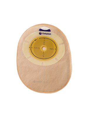 Coloplast 15413 SenSura 1pc Convex Light Midi Closed Opaque 25mm Pre-cut Midi 25mm Box/10    