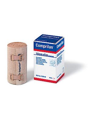 Comprilan 7718700 Short Stretch Compression Bandage Variable Beige 4 cm x 5 m Box/1