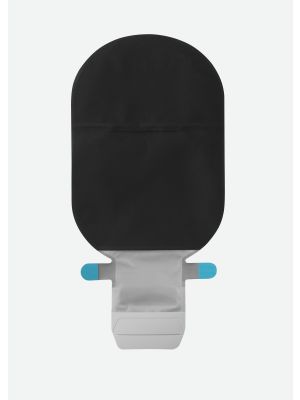 Coloplast 19794 SenSura Mio Black Flex Pouch with Window 50mm 2pc Flex Maxi Open Box/10