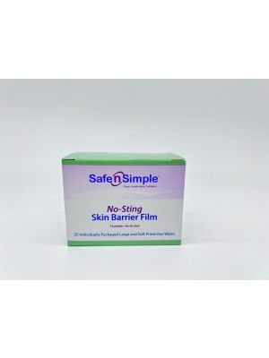 Safe n Simple No-Sting Skin Barrier Wipes 5