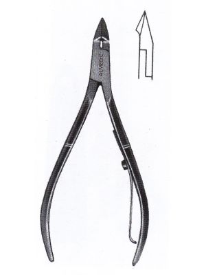 Cuticle Nipper with Plier Handle 9mm Blade 10cm 4