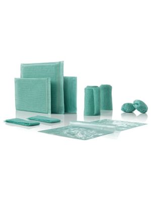 Cutimed Sorbact 7216700 Antimicrobial Dressing with DACC Sterile Ribbon Green 5 cm x 200 cm  Box/10