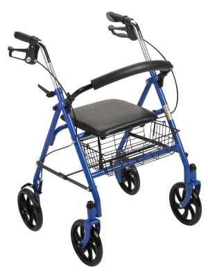 Durable 4 Wheel Rollator with 7.5