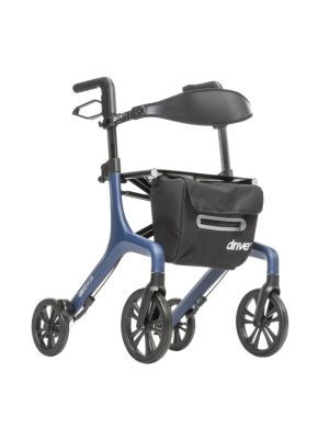 AeroWalk Ultra-Lite Rollator Blue Standard