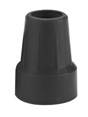 Crutch Tips Pair Black