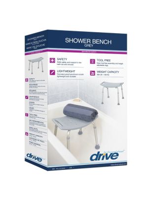 Deluxe Aluminum Shower Bench without Back