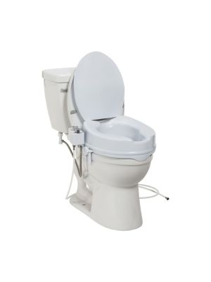 PreserveTech Raised Toilet Seat with Bidet Water Temperature Warm & Ambient