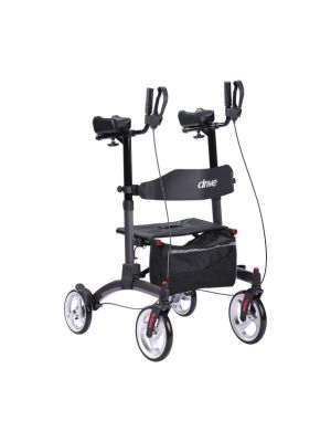 Elevate Upright Walker Gray