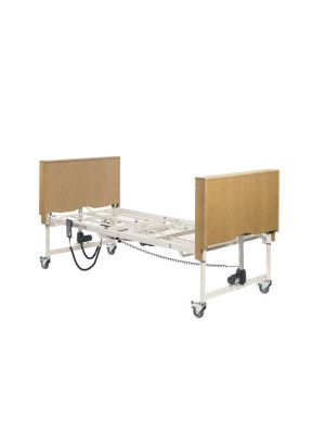 Deluxe Hospital Bed Package-Solite Pro Homecare Bed with Multi-Ply 6500 Dynamic Elite Pressure Redistribution Foam Mattress