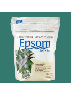 Amber Vanilla Epsom Salts 2 kg