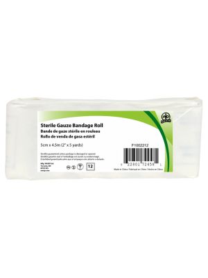 Gauze Bandage Roll Sterile 5cm x 4.5m (2
