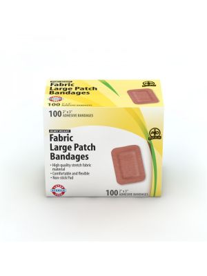 Large Patch Fabric Bandages 7.5 x 5cm (3