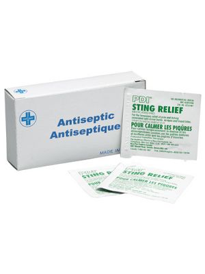 Sting Relief Wipes Bag/100