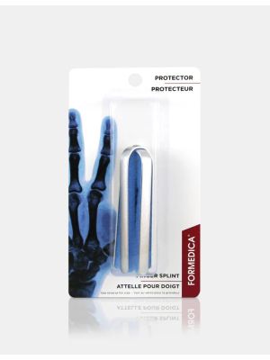 Aluminum Finger Splint Protector 4-Prong Medium