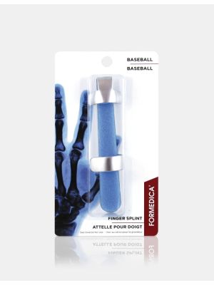 Aluminum Finger Splint Baseball Style Small