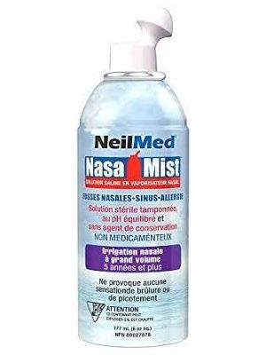 NeilMed NasaMist Full Stream Saline 177 mL