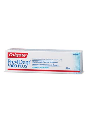 Colgate PreviDent 5000 Plus High Strength Flouride Toothpaste Spearmint 39 mL