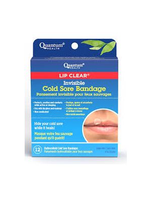 Lip Clear Invisible Cold Sore Bandage Box/12