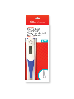 10 Second Flex Tip Digital Thermometer °C / °F