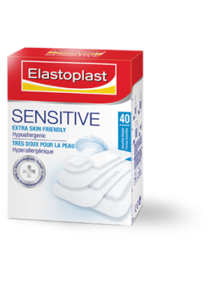 Elastoplast Sensitive Extra Skin Friendly Box/40