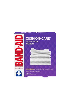 Band-Aid Cushion-Care Gauze Pads Medium 3