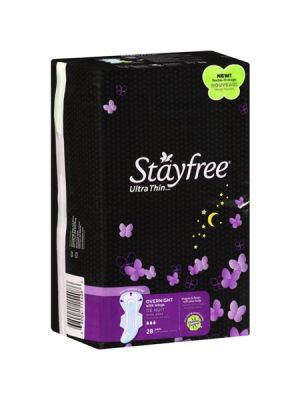 Stayfree Ultra Thin Overnight with Wings Case/168