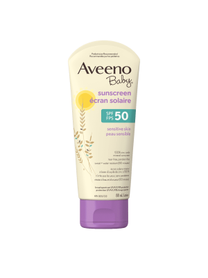 Aveeno Baby Sensitive Skin SPF 50 Sunscreen 88 mL