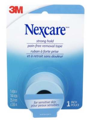Nexcare Strong Hold Pain Free Gentle Removal Tape 1