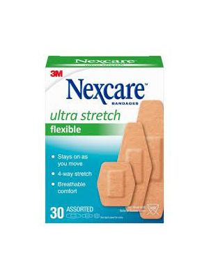 Nexcare Ultra Stretch Bandages Box/30