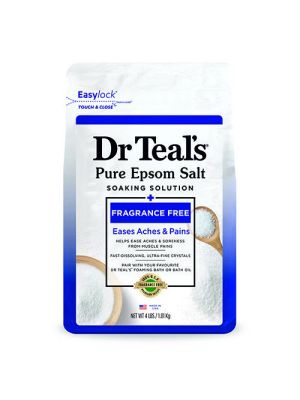 Dr. Teal's Pure Epsom Salt Soaking Solution Fragrance Free 1.81 kg