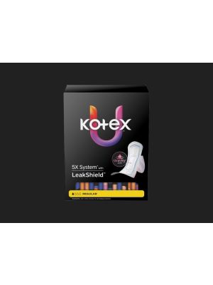 Kotex Ultra Thin Pads with Wings Regular Absorbency Pkg/22