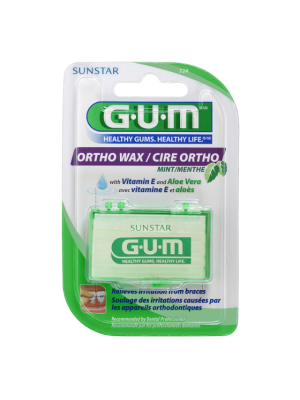GUM Orthodontic Wax Mint Flavor