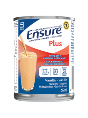 Ensure Plus Vanilla Cans 235 mL Case/12