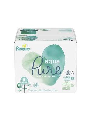 Pampers Aqua Pure Wipes Case/336