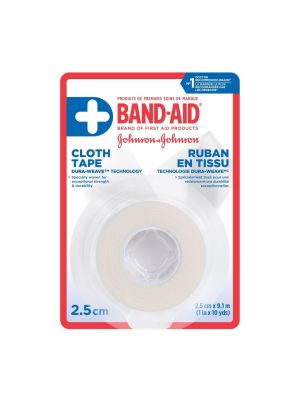 Band-Aid Cloth Tape 2.5cm x 9.1 m
