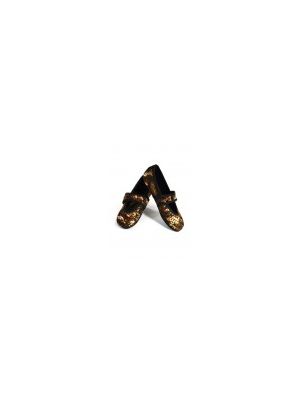 Nufoot Women's Gold Snake Betsy Lou