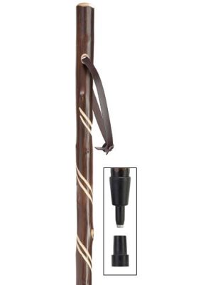 Double Spiral Hiking Staff