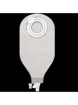 Coloplast 18601 SenSura Mio Click 2-pc high output pouch wide-lumen outlet opaque with inspection window red Box/10