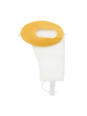Hollister 9840 Female Urinary Pouch w/ SoftFlex Skin Barrier Latex-Free Box/10    
