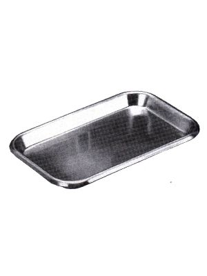 Instrument Tray Shallow Stainless Steel 21 3/8