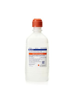 0.9% Sodium Chloride For Irrigation Pour Bottle 1000 mL