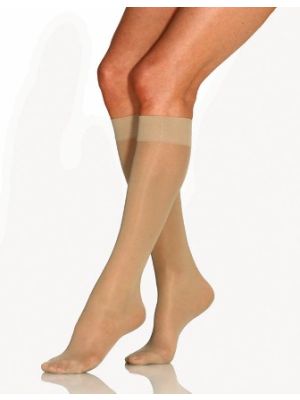 Jobst for Women Opaque, 15-20 mmHg, Knee High, Closed Toe