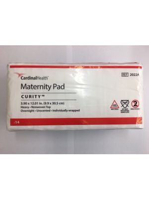 Curity Maternity Pads Case/168
