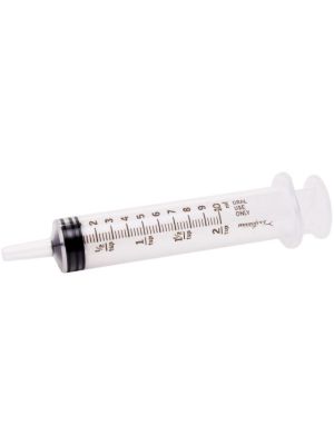 Monoject Clear Syringe 10 mL Bulk Pack Oral Tip Without Safety Box/100