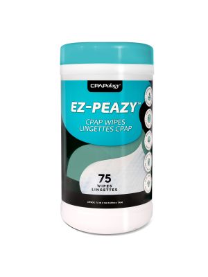 CPAPology EZ-PEAZY CPAP Wipes Unscented Canister/75