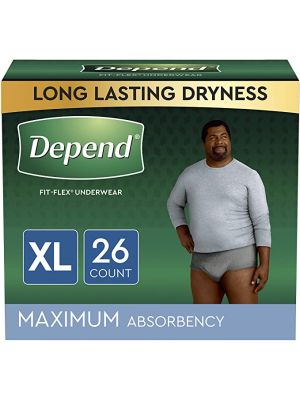Depend Silhouette Underwear for Women Maximum Absorbency X-Large Case/20