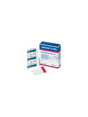 Leukomed I.V. 7239000 Waterproof Adhesive Transparent Film for IV Sterile Hospital Pack 6 cm x 8 cm Box/50