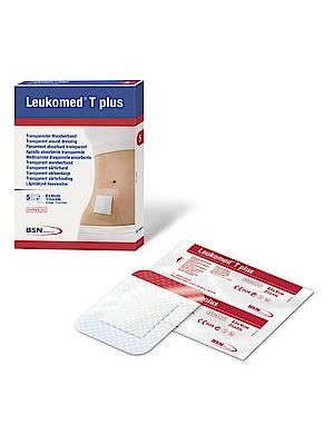 Leukomed T plus 7238205 Waterproof Adhesive Transparent Island Dressing Sterile Hospital Pack 10 cm x 35 cm Box/50
